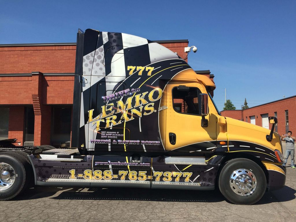 Custom Truck Wrap